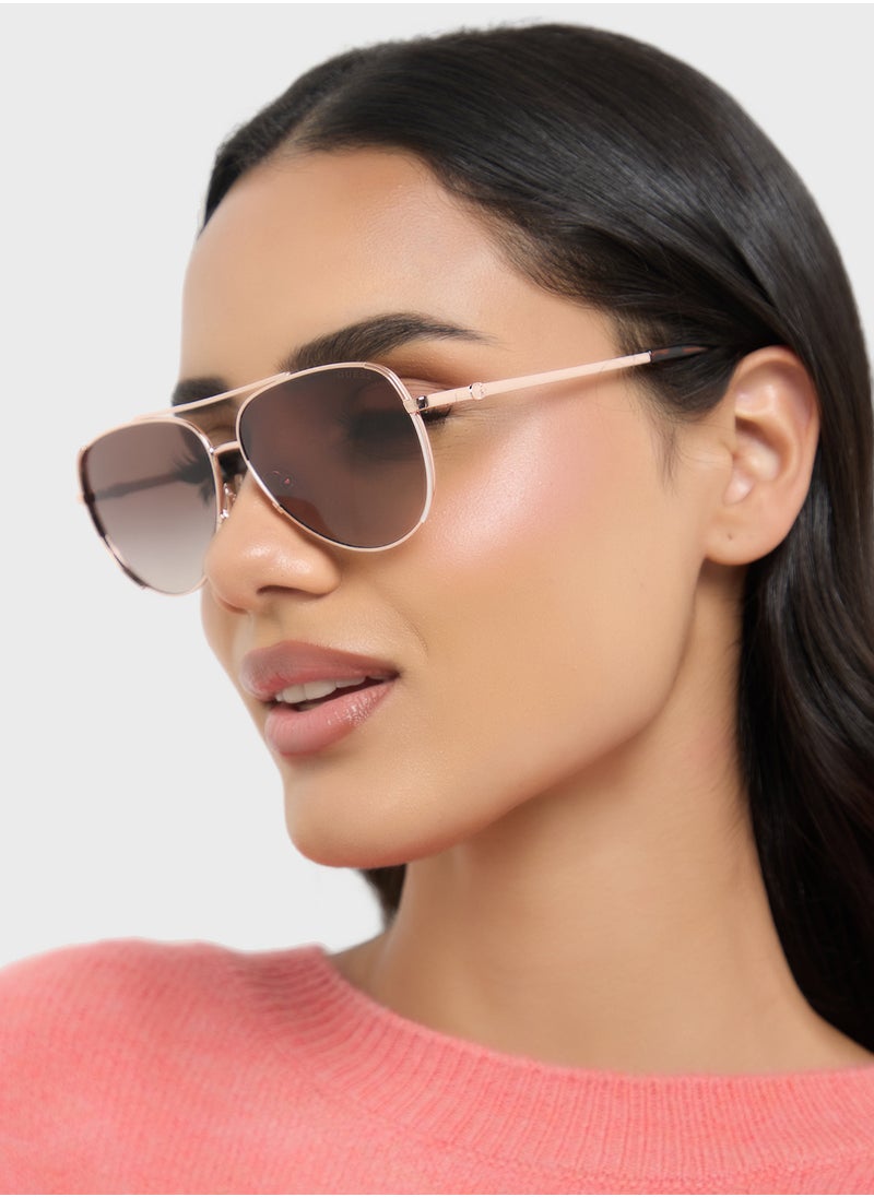 GUESS - Uv-Protected Aviator Sunglasses - Image 1