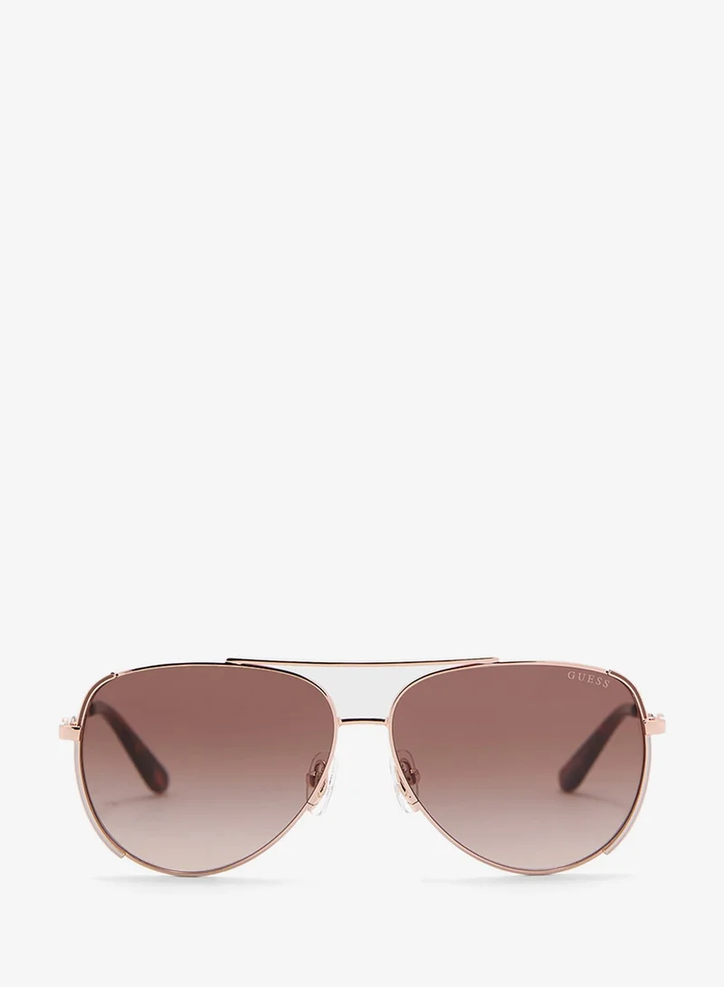 GUESS Uv-Protected Aviator Sunglasses