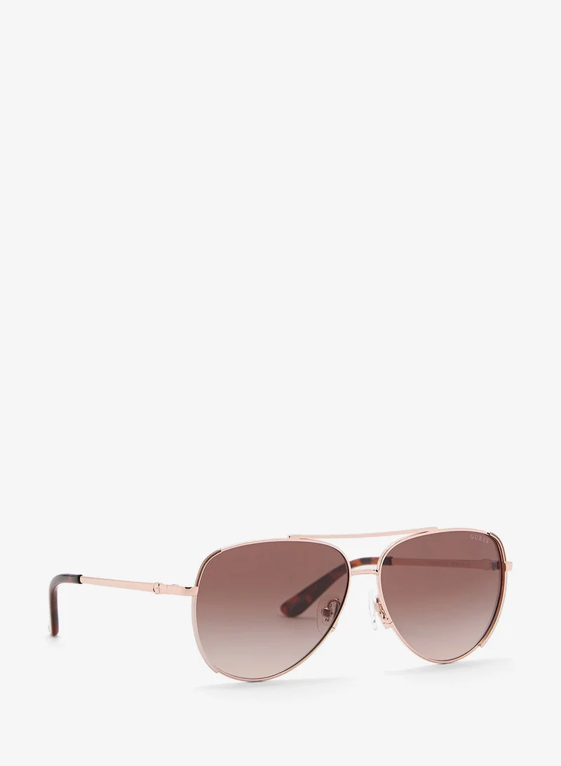 GUESS Uv-Protected Aviator Sunglasses