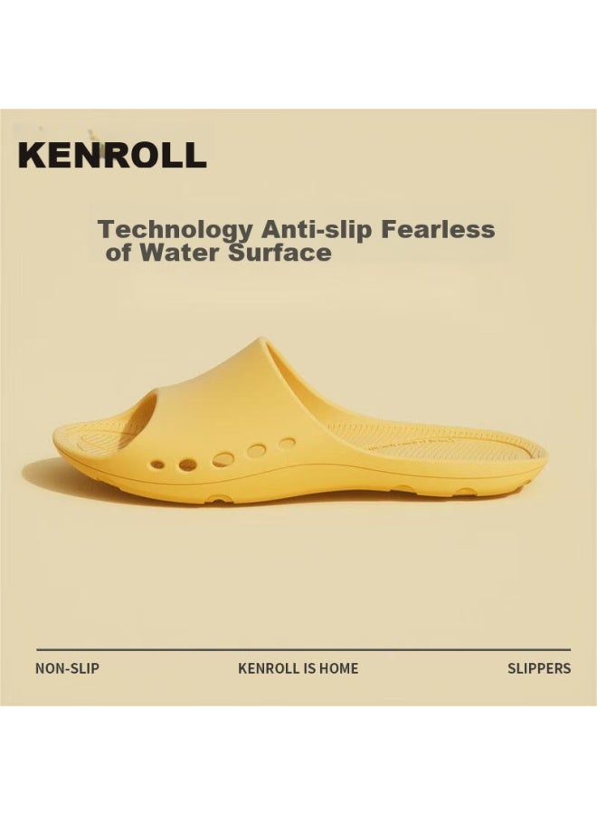 Kenroll Professional Non-slip Slippers, Bathroom Lightweight Odorless Shower Breathable Home Shoes For Men And Women - Image 1