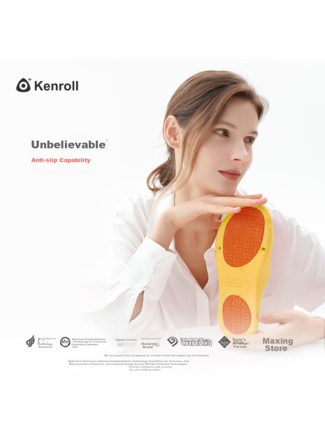 Kenroll Professional Non-slip Slippers, Bathroom Lightweight Odorless Shower Breathable Home Shoes For Men And Women - Image 2