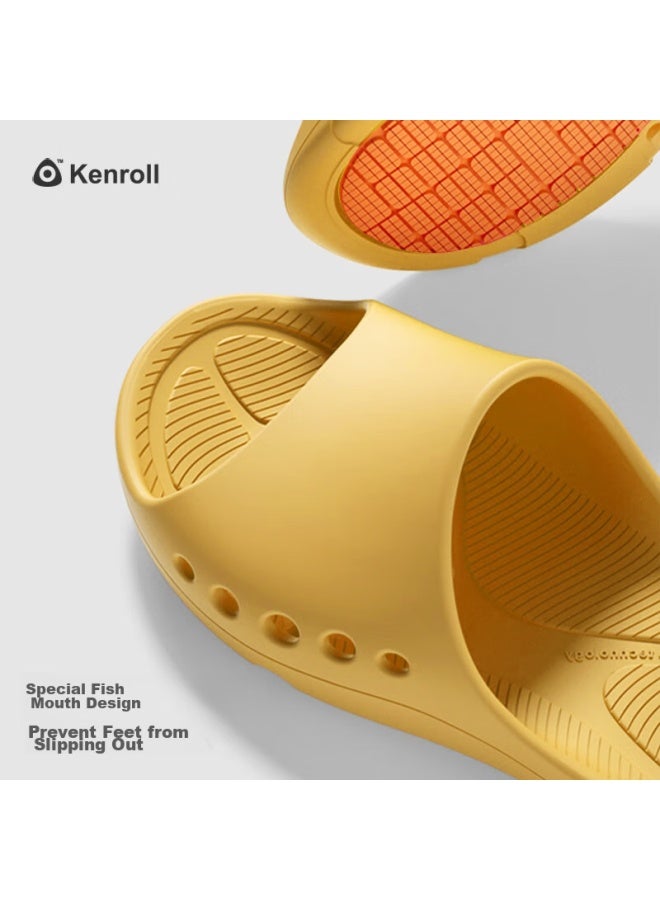 Kenroll Professional Non-slip Slippers, Bathroom Lightweight Odorless Shower Breathable Home Shoes For Men And Women - Image 5