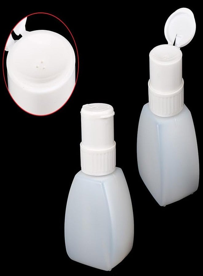 lasenersm 2 Pieces 250ml (8.4oz) Nail Polish Remover Pump Bottle Dispenser Empty Push Down Pump Dispenser Bottle with Flip Top Cap for Nail Polish and Makeup Remover, 5.5 x 6 x 14cm, White - Image 5
