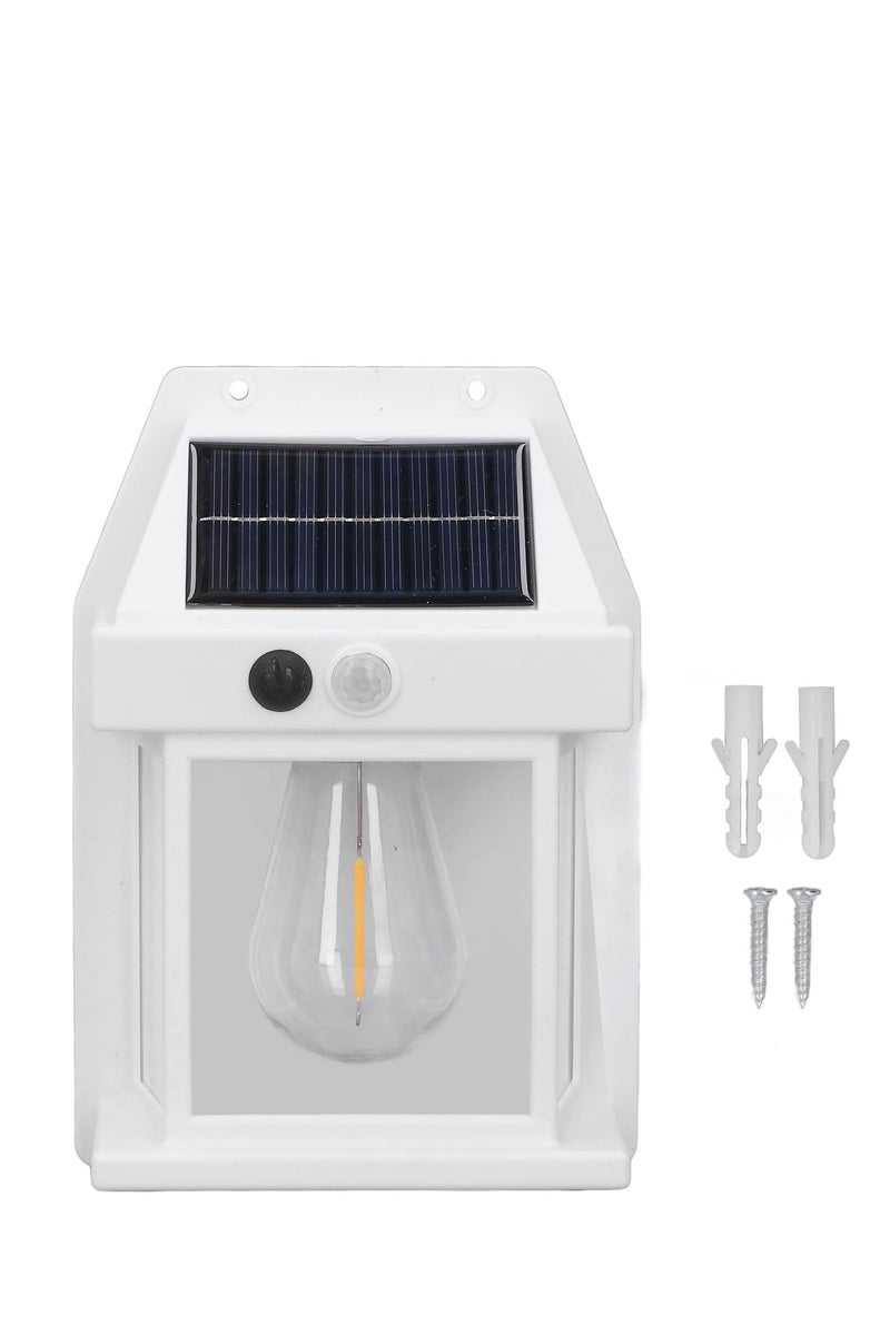 Generic Solar Wall Light Waterproof Motion Sensor 3 Modes for Outdoor (White)  - Image 2