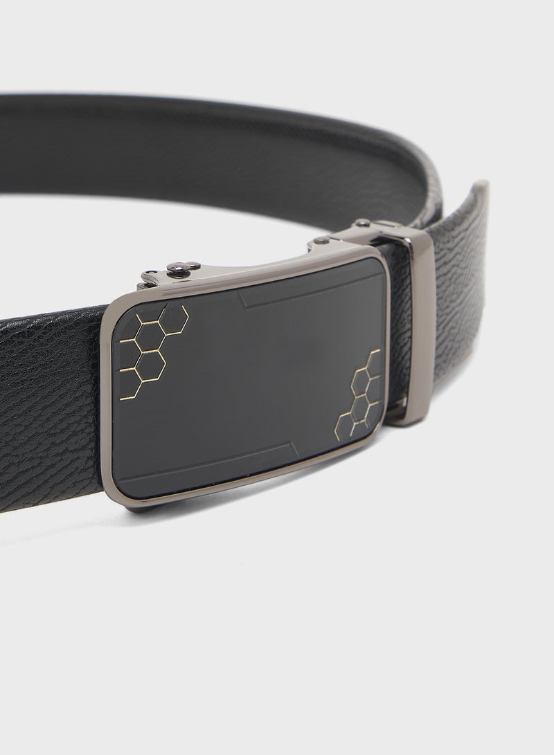 Robert Wood Free Size Resizable Formal Belt - Image 2