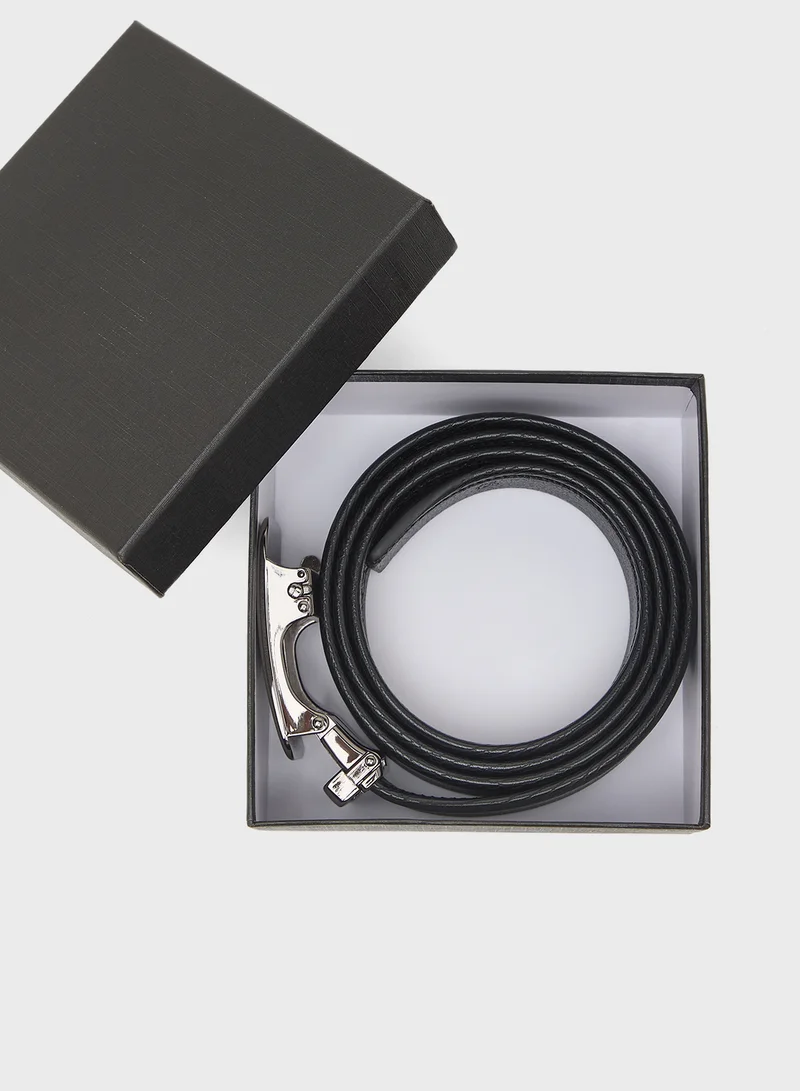 Robert Wood Free Size Resizable Formal Belt
