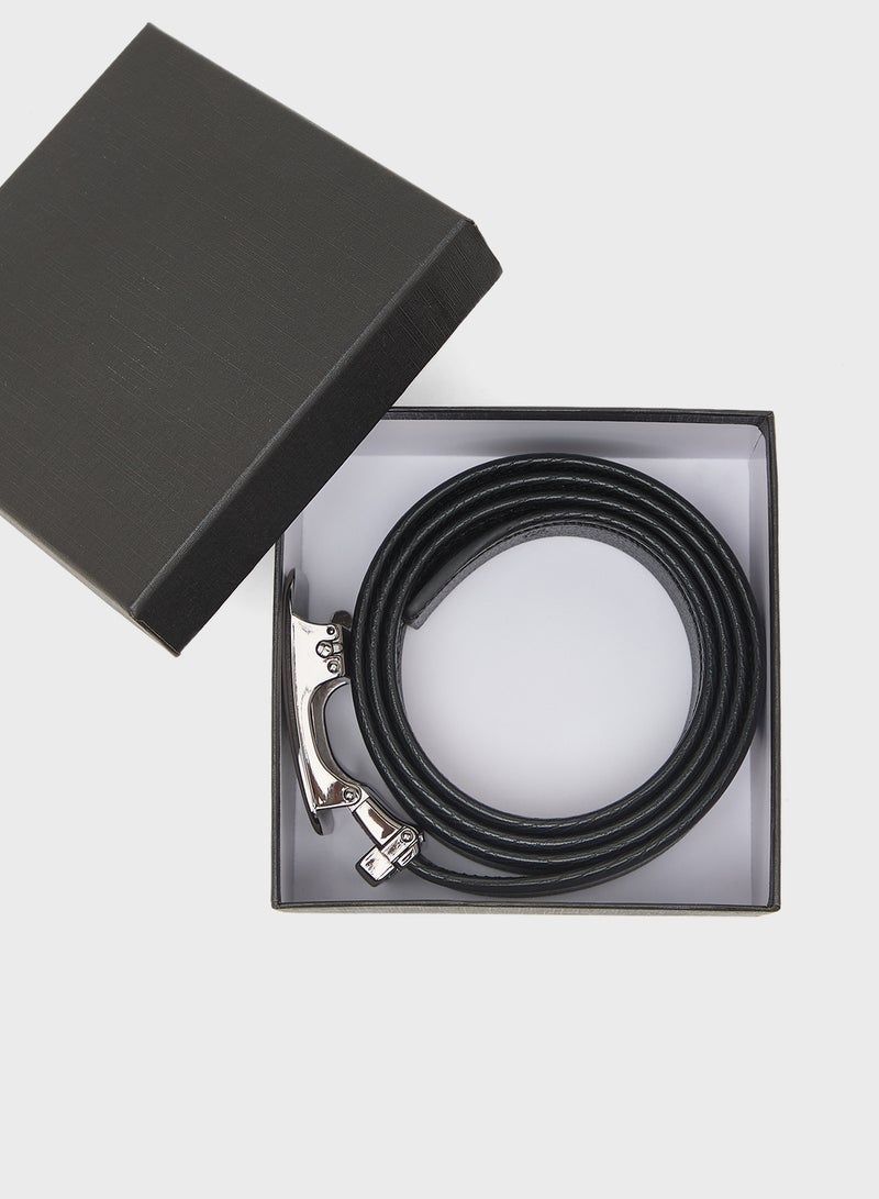 Robert Wood Free Size Resizable Formal Belt - Image 3