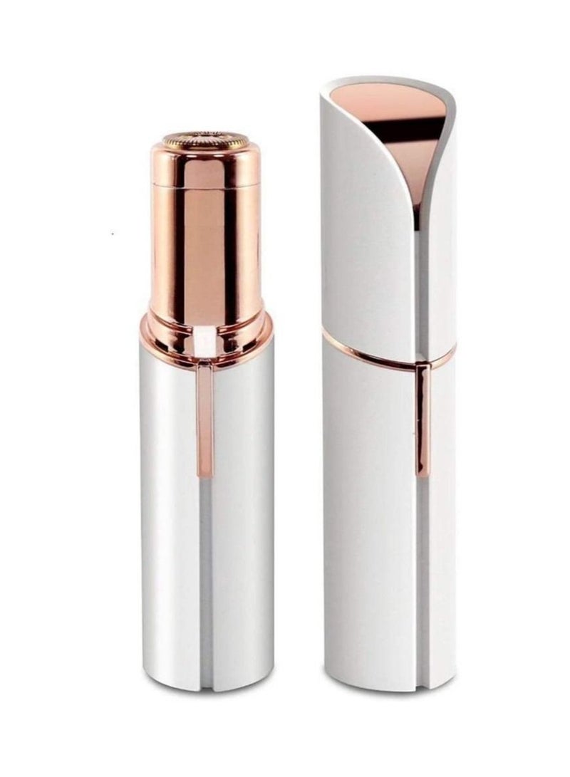 Electric Facial Hair Remover, Women’s Portable Facial Hair Trimmer, Best Painless Flawless Hair Remover for Women Bikini Area, Peach Fuzz - Image 1