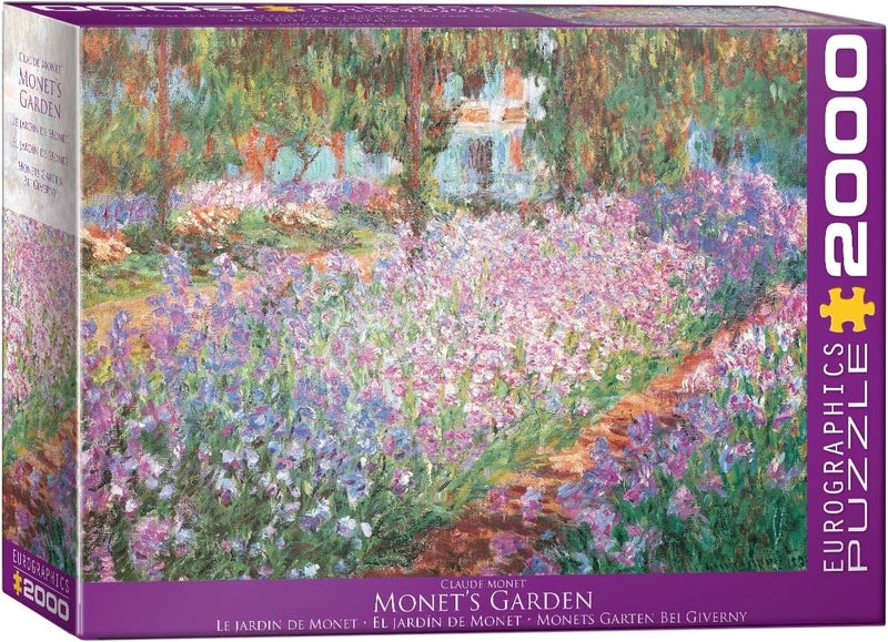 EuroGraphics The Artists Garden by Claude Monet Puzzle 2000 Piece 82204908 - Image 1