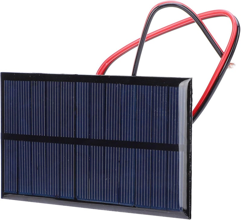 Ejoyous 3PCS Mini Solar Panel, DC 6V 1W Polysilicon Solar Cell Charger Module Solar Panel Cell System Kits with 30cm Cable - Image 2
