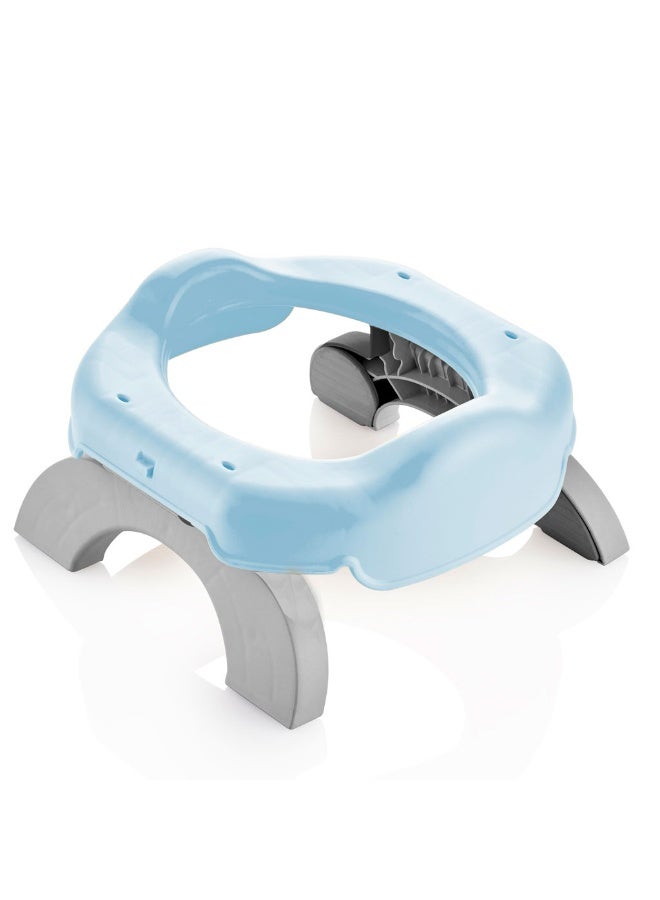 BabyJem Portable Baby Potty Seat For 1+ Year Old, Color - Blue