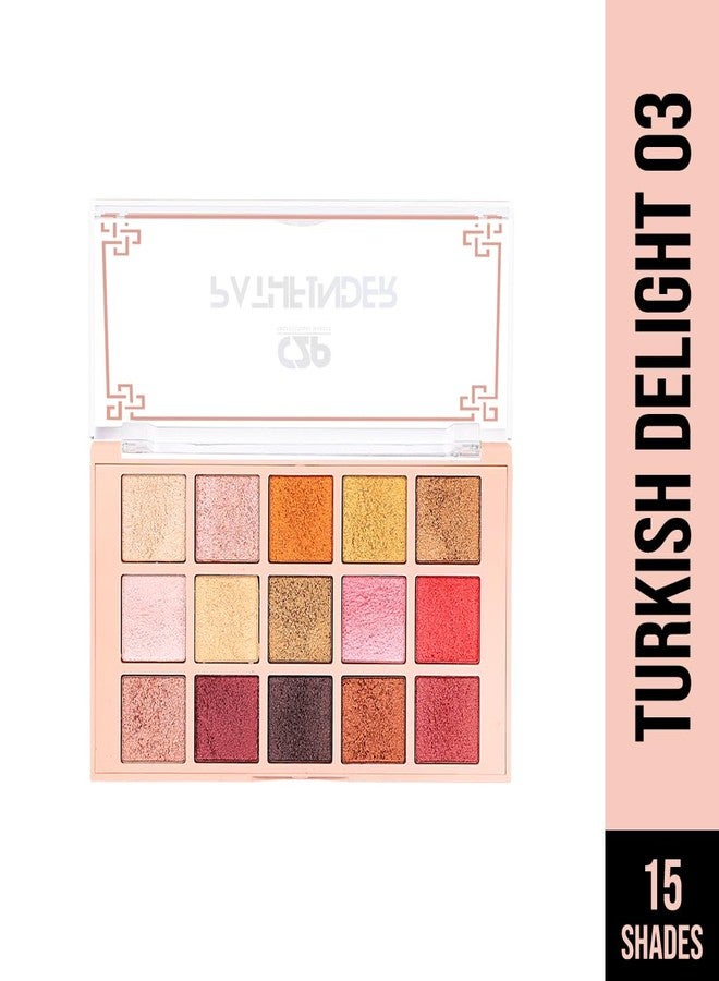 سي2بي بروفيشنال ميكاب باليت ظلال العيون اللامعة C2P Pro - لون اللوز المحروق 06 (24 غرام) | مجموعة ظلال عيون باثفايندر بـ 15 لونًا | باليت مكياج عيون يدوم طويلًا وغني بالأصباغ للنساء والفتيات - Image 2