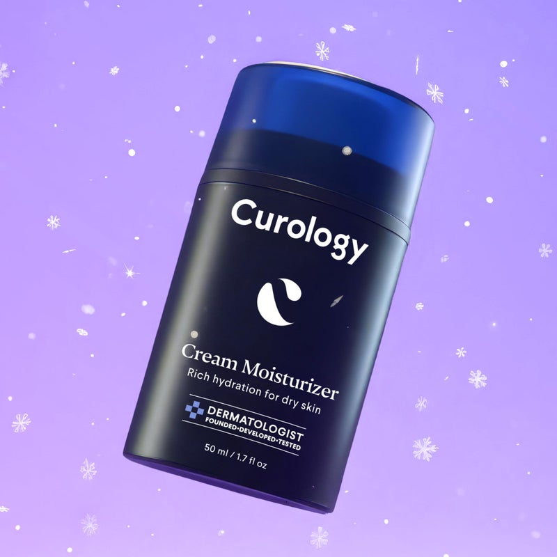 Curology كريم مرطب كيرولوجي، لوشن وجه غني بالترطيب للبشرة الجافة، مع زبدة الشيا وحمض الهيالورونيك، 1.7 أونصة سائلة - Image 2