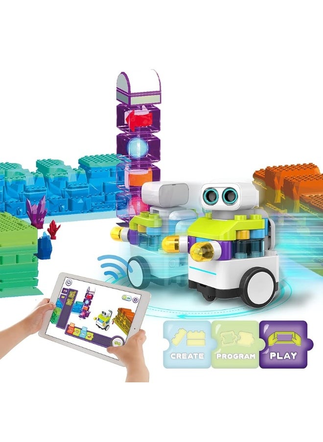 Pai Technology BOTZEES Classic Plus Coding Robots for Kids, Remote Control Robot, 8 in 1 AR STEM Toys for 4+ Years Old Kids (APP Based, iOS, Android and Kindle Fire Compatible)  - Image 5
