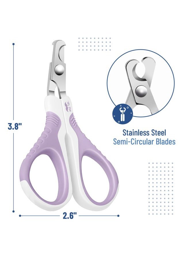 Mr. Pen Cat Nail Clipper, Purple, Cat Nail Trimmer, Cat Nail Clippers, Cat Claw Clippers, Cat Clippers for Nails, Pet Nail Clippers, Kitten Nail Clipper, Small Dog Nail Clipper, Cat Claw Trimmer - Image 2