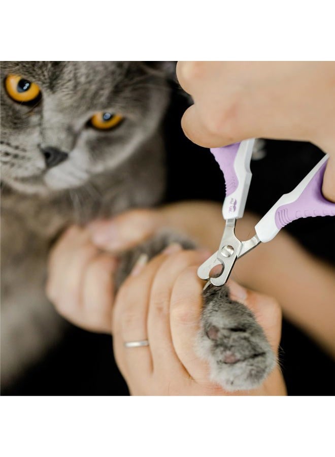Mr. Pen Cat Nail Clipper, Purple, Cat Nail Trimmer, Cat Nail Clippers, Cat Claw Clippers, Cat Clippers for Nails, Pet Nail Clippers, Kitten Nail Clipper, Small Dog Nail Clipper, Cat Claw Trimmer - Image 4