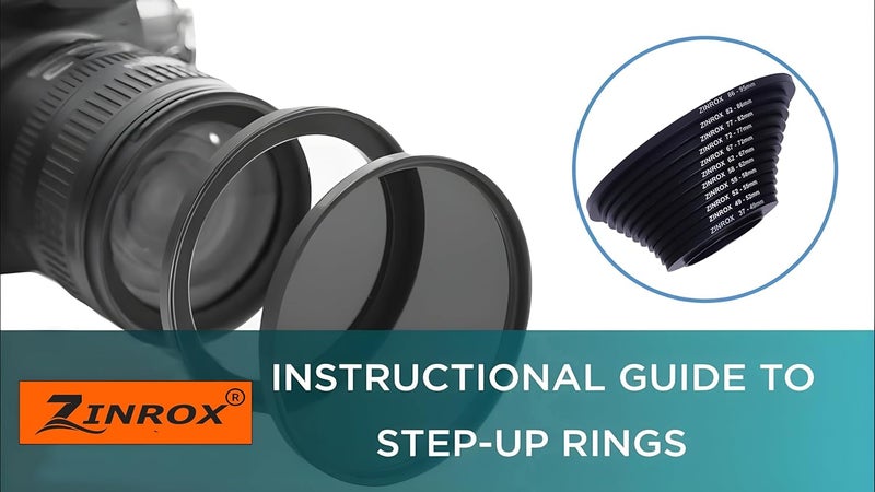 ZINROX® Stepping up ' Made in India', Set of 11pcs, Sizes: 37-49mm, 49-52mm, 52-55mm, 55-58mm, 58-62mm, 62-67mm, 67-72mm, 72-77mm, 77-82 mm, 82-86mm, 86-95mm, Step Up Ring Set (37-95mm) - Image 2