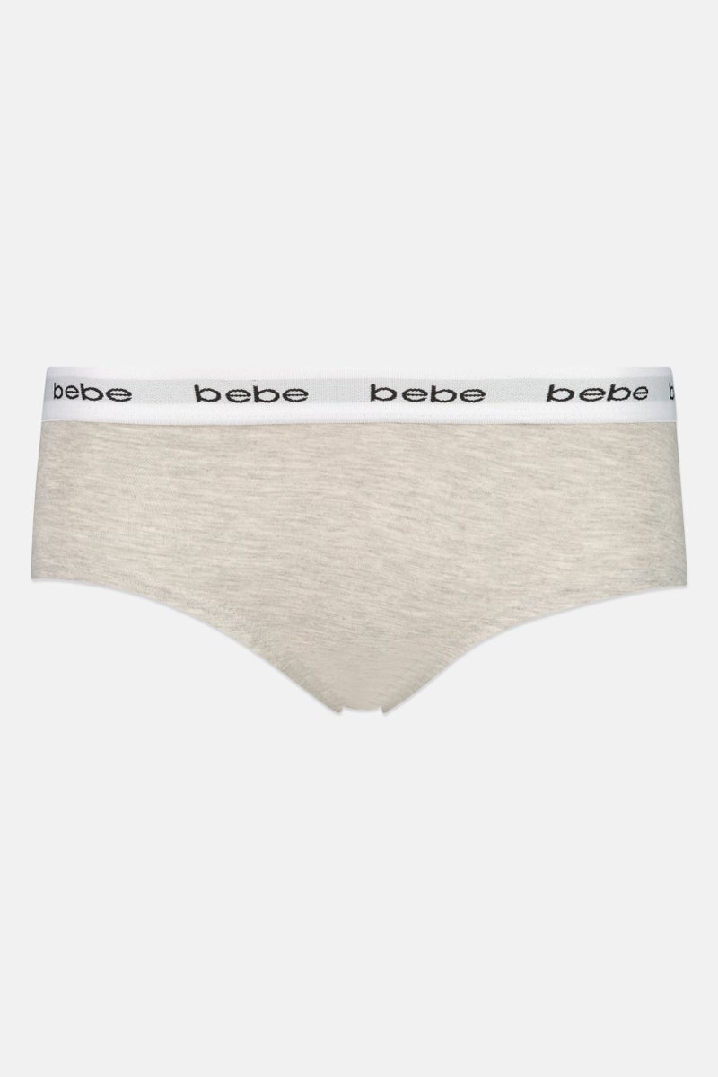 bebe Women 3 Pieces Brand Logo Briefs, Multicolor - Image 3