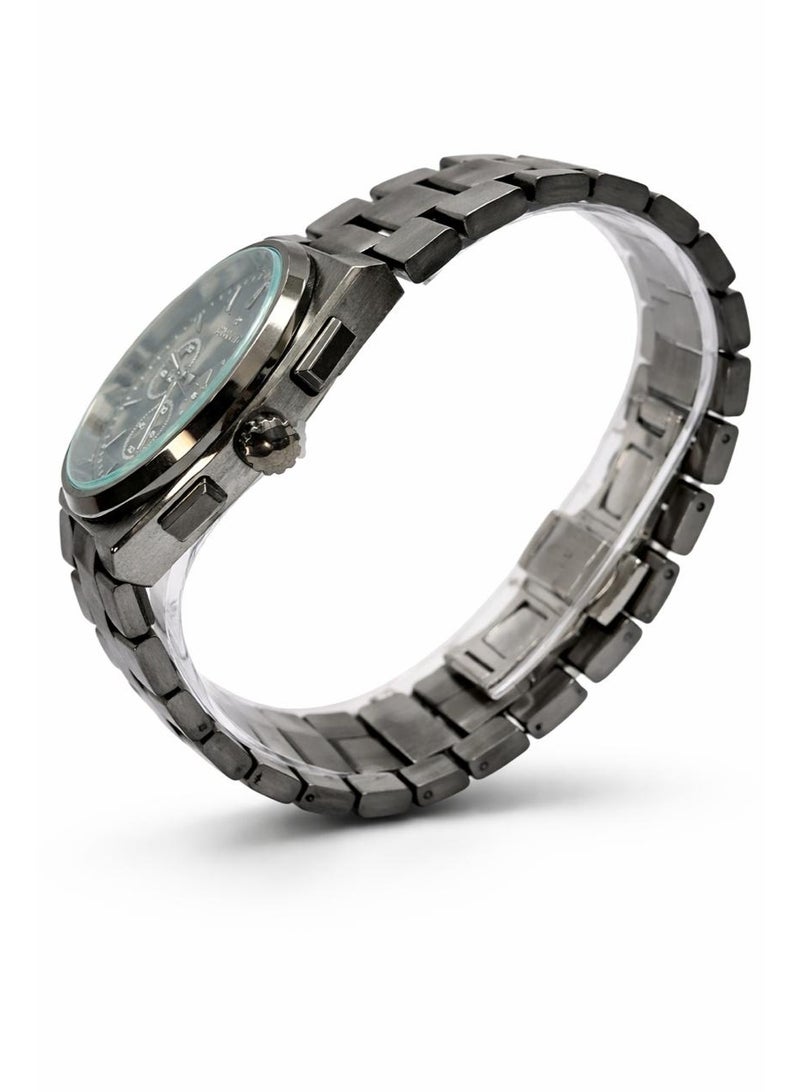 Tomrich Vantor Chronex Men’s Luxury Watch – Stainless Steel  Strap, Quartz Analog Wrist Watch, Minimal Dial, Elegant Formal Casual Watch - Image 3