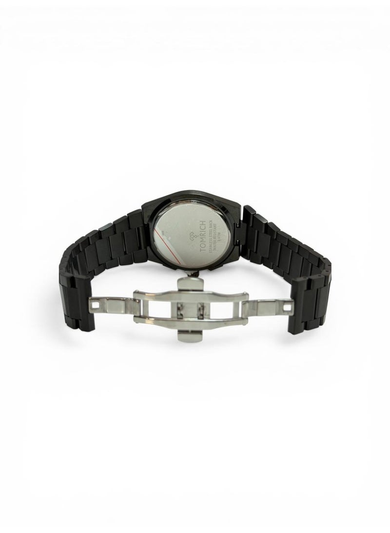 Tomrich Vantor Chronex Men’s Luxury Watch – Stainless Steel  Strap, Quartz Analog Wrist Watch, Minimal Dial, Elegant Formal Casual Watch - Image 5