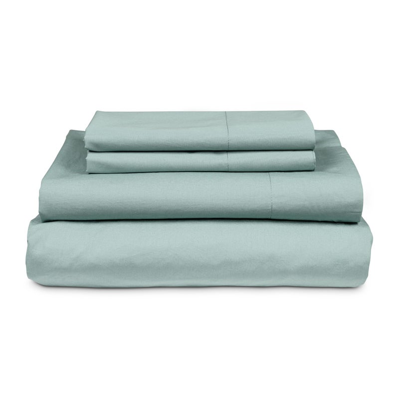 MyPillow MyPillow Percale Bed Sheets  Queen  Sea Glass  - Image 3