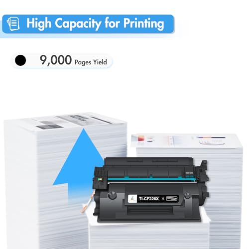 TRUE IMAGE CF226X 26X Toner Cartridge for HP Printer Replacement for HP 26X CF226X 26A CF226A Laserjet Pro M402n M402dn MFP M426fdw M426fdn M426dw M402dne M402 Printer Ink High Yield (Black, 2 Pack) - Image 3