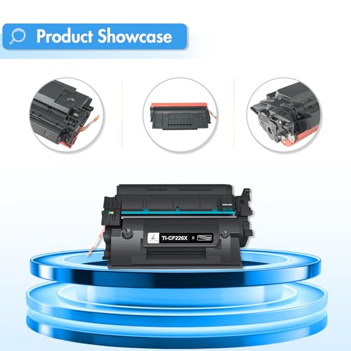 TRUE IMAGE CF226X 26X Toner Cartridge for HP Printer Replacement for HP 26X CF226X 26A CF226A Laserjet Pro M402n M402dn MFP M426fdw M426fdn M426dw M402dne M402 Printer Ink High Yield (Black, 2 Pack) - Image 5