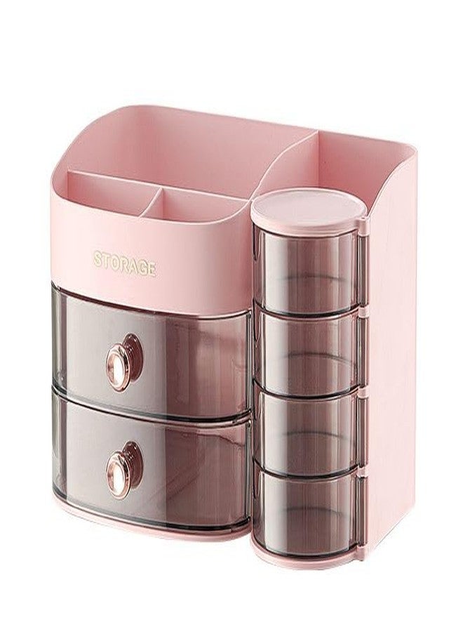 Azelf Stylish Cosmetic Storage Rack – Large Capacity, Dustproof Organizer for Skin Care & Lipstick with Elegant Luxury Design - Image 1