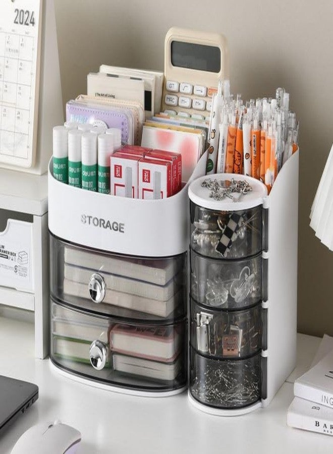 Azelf Stylish Cosmetic Storage Rack – Large Capacity, Dustproof Organizer for Skin Care & Lipstick with Elegant Luxury Design - Image 4