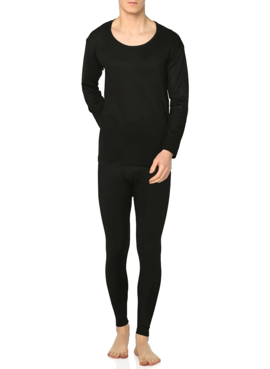 Tutku Elit Flannel Tights Men's Thermal Underwear Set