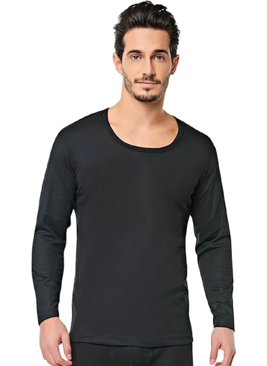 Tutku Elit Flannel Tights Men's Thermal Underwear Set