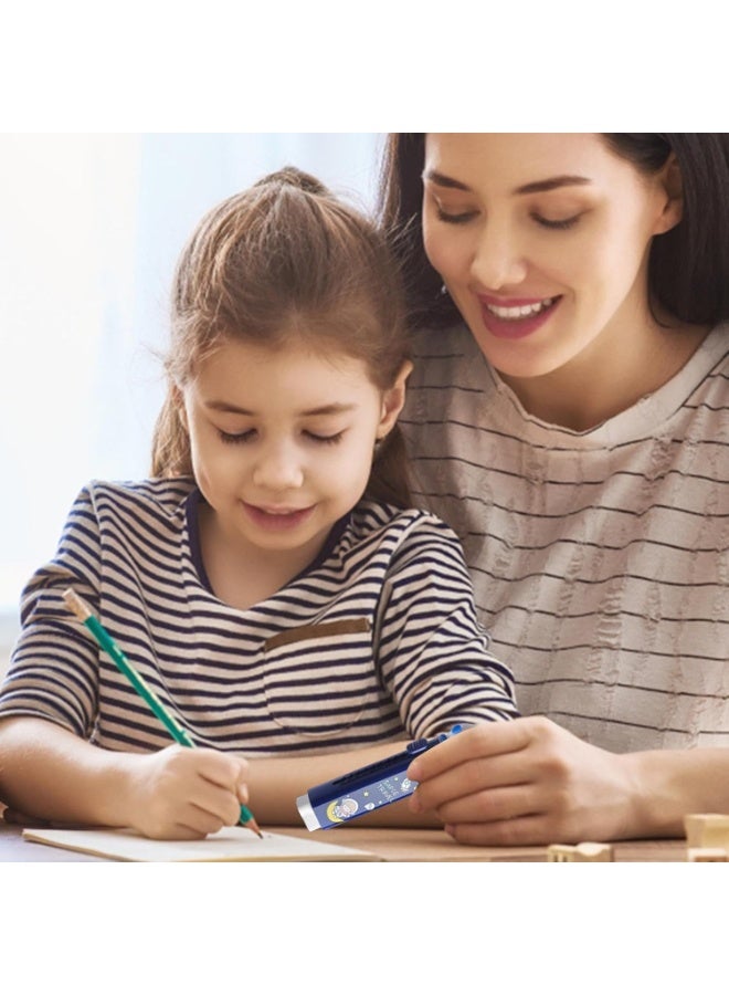 عبوة 1+1 ممحاة قابلة للسحب والدفع مع عبوة حبر إضافية واحدة، ممحاة مطاطية ناعمة لأقلام الرصاص، مستلزمات مدرسية ومكتبية ممتعة للطلاب والأطفال - Image 5