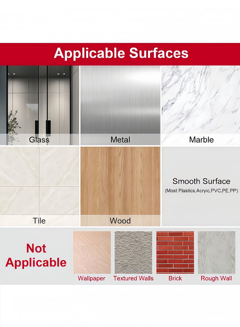 Peachjoy 15pcs Hook and Loop Tape Strips with Adhesive, Heavy Duty Nylon Velcro for Sewing, Crafting, DIY, Interlocking Tape 5x10 cm - Image 4