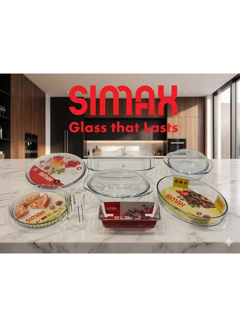 سيماكس جلاس وير طقم بايركس العروسة 10 قطع سيماكس تشيكي - SIMAX - Image 5