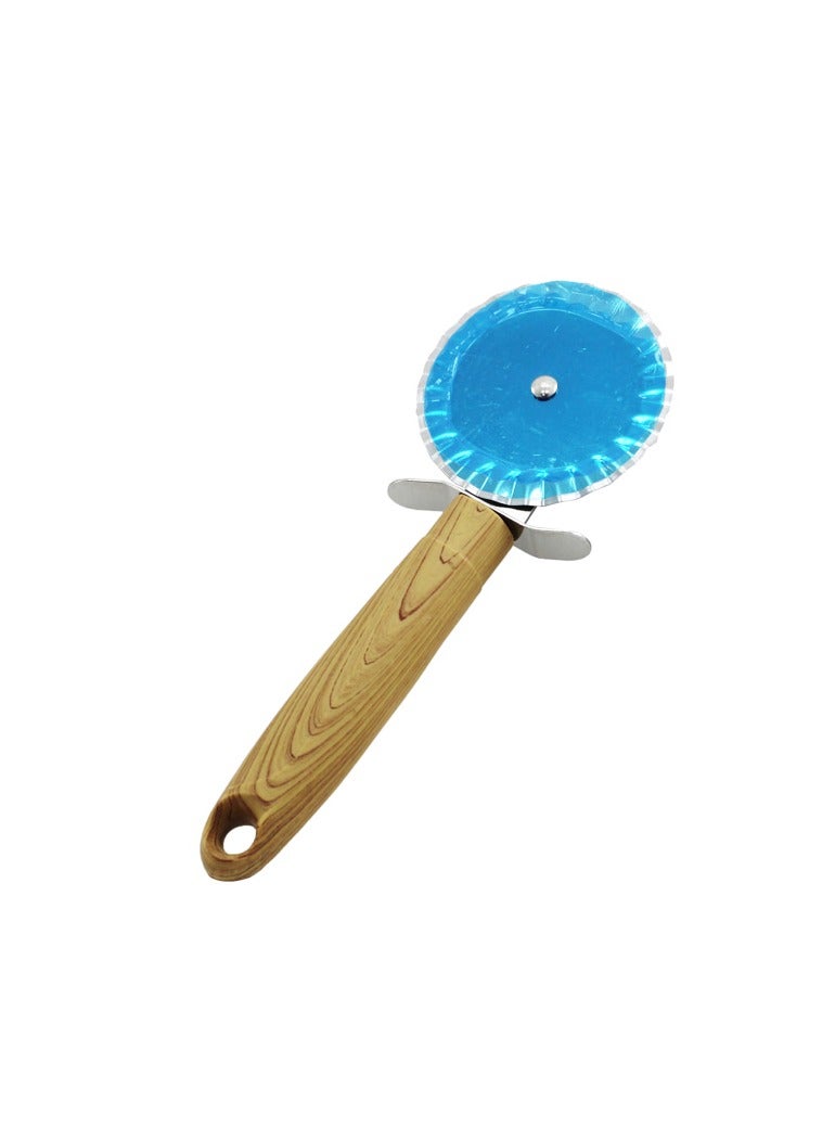 Stainless Steel Pizza Knife with Plastic Handle Slice and Serve with Precision  - Image 1