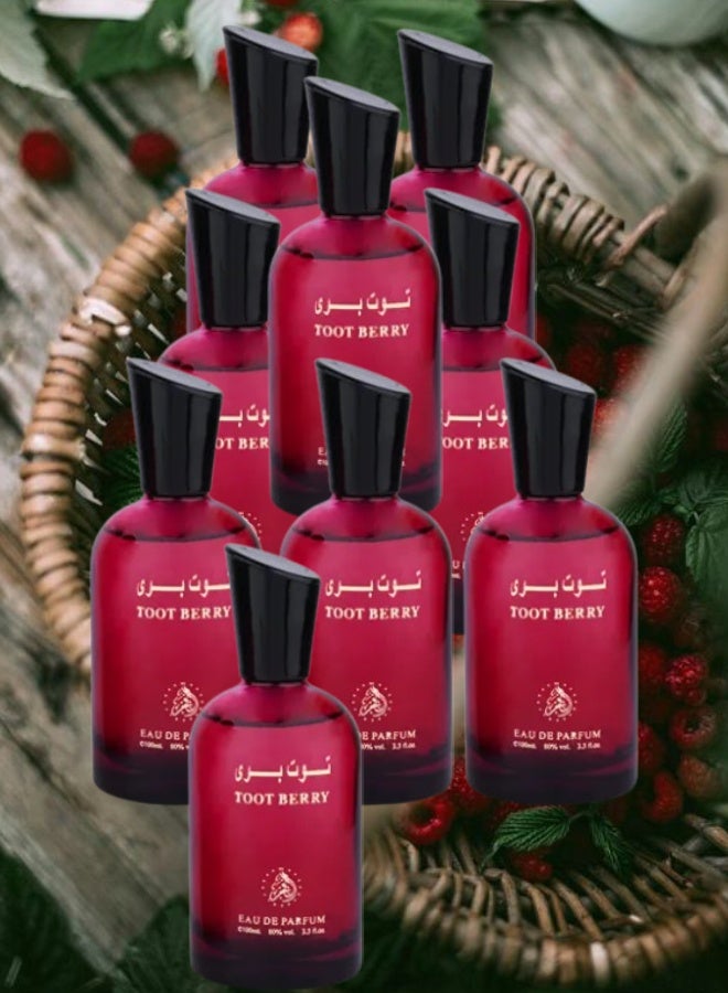 ALFAKHR 9 Pieces Toot Berry Perfume 100ML - Image 1