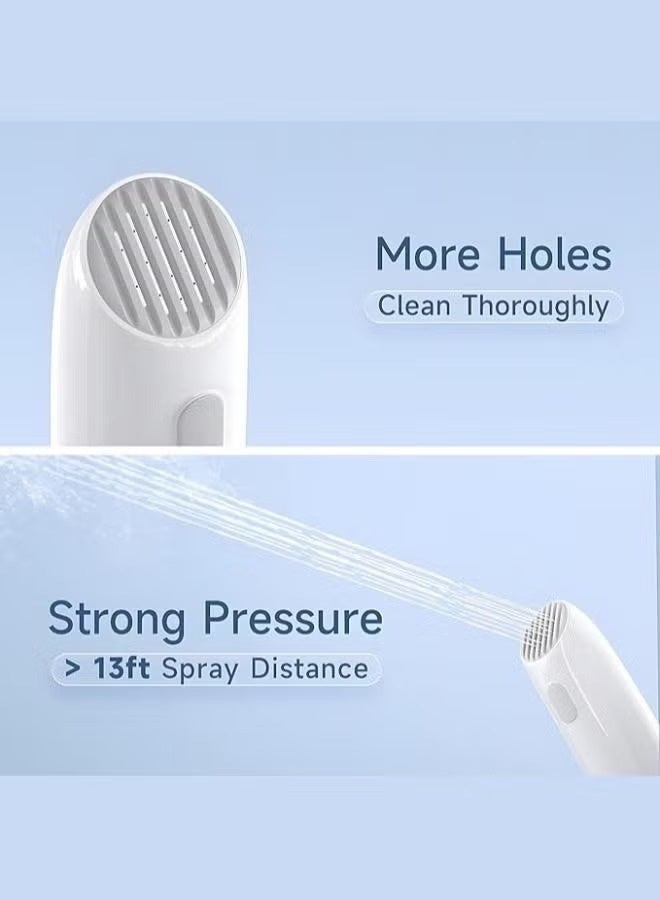 Portable Electric Bidet for Travel Rechargeable Shattaf with 400ml Bottle for Personal Hygiene & Convenience - Image 3