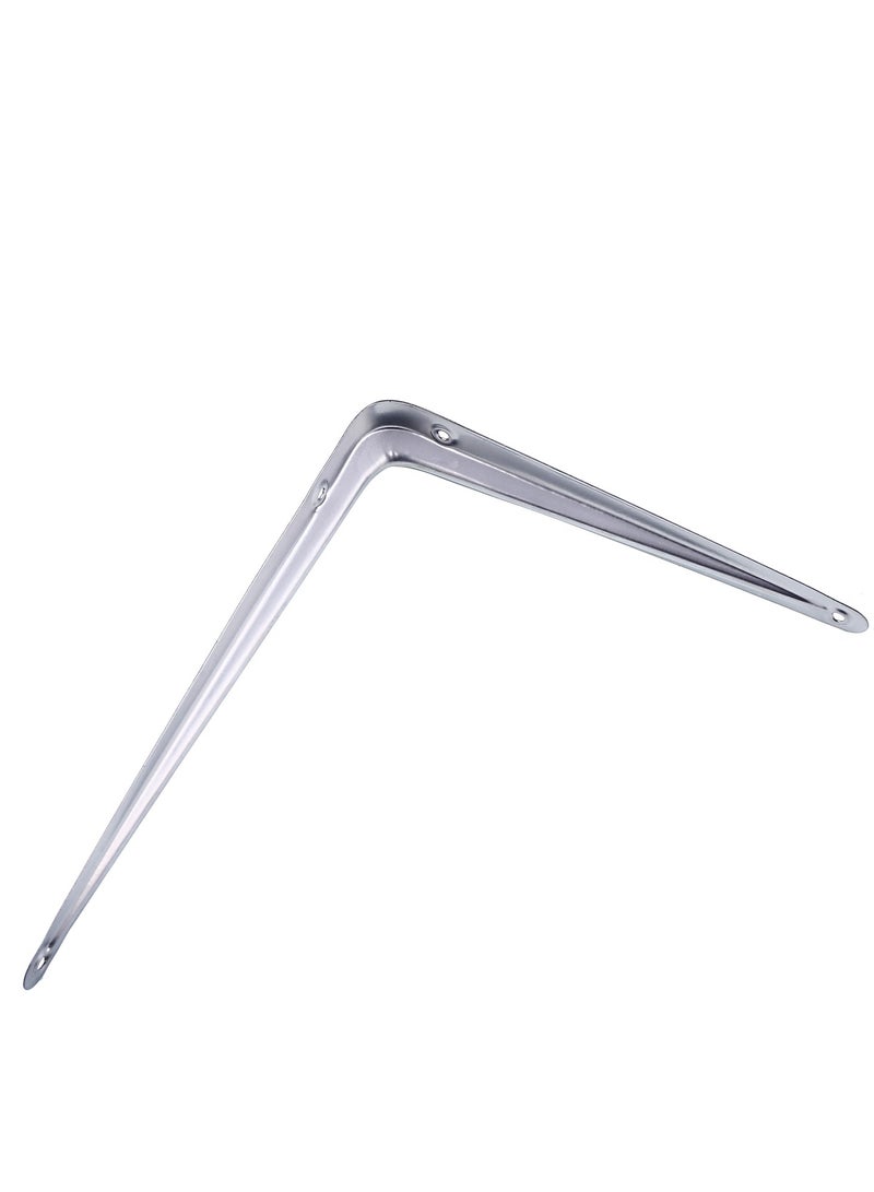 LAWAZIM Right Angle Shelf Bracket - L-Shaped Metal Support with Pre-Drilled Holes – Ideal for Wall Shelves, Corners, and Storage Installation  - Image 3