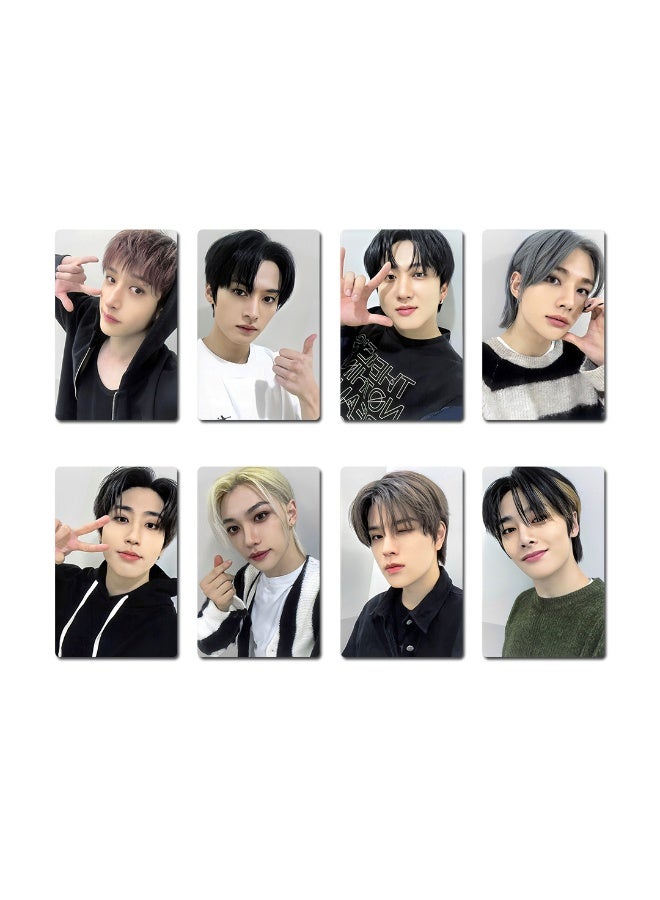 NIBEMINENT 8 Pcs Kpop Stray Kids Rock-Star SW4.0 SKZ Lomo Cards Card For Fans Collection Gifts - Image 1