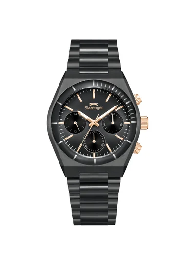 Slazenger Men's Metal Multi Function Watch SL.9.2484.2.05 - 41 mm