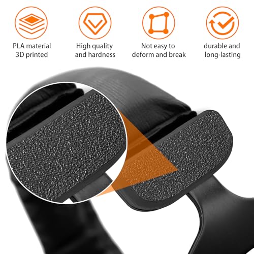 Axfvd Headphones Slider Cover Kit for Beyerdynamic Headphones - 2 Pcs (Black) - Image 3