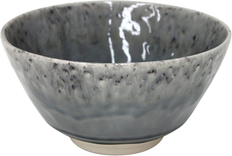 Costa Nova Ceramic Stoneware 95 x 5 88 oz Serving Bowl  Madeira Collection Grey  Microwave  Dishwasher Safe Dinnerware  Food Safe Glazing  Restaurant Quality Tableware - Image 1