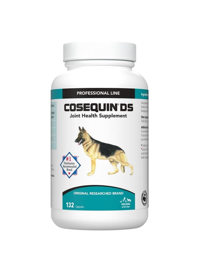 COSEQUIN Nutramax Cosequin Ds Joint Health Supplement For Dogs  With Glucosamine And Chondroitin, 132 Capsules  - Image 1