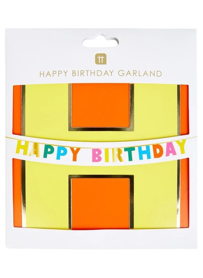 Talking Tables Happy Birthday Color Bunting