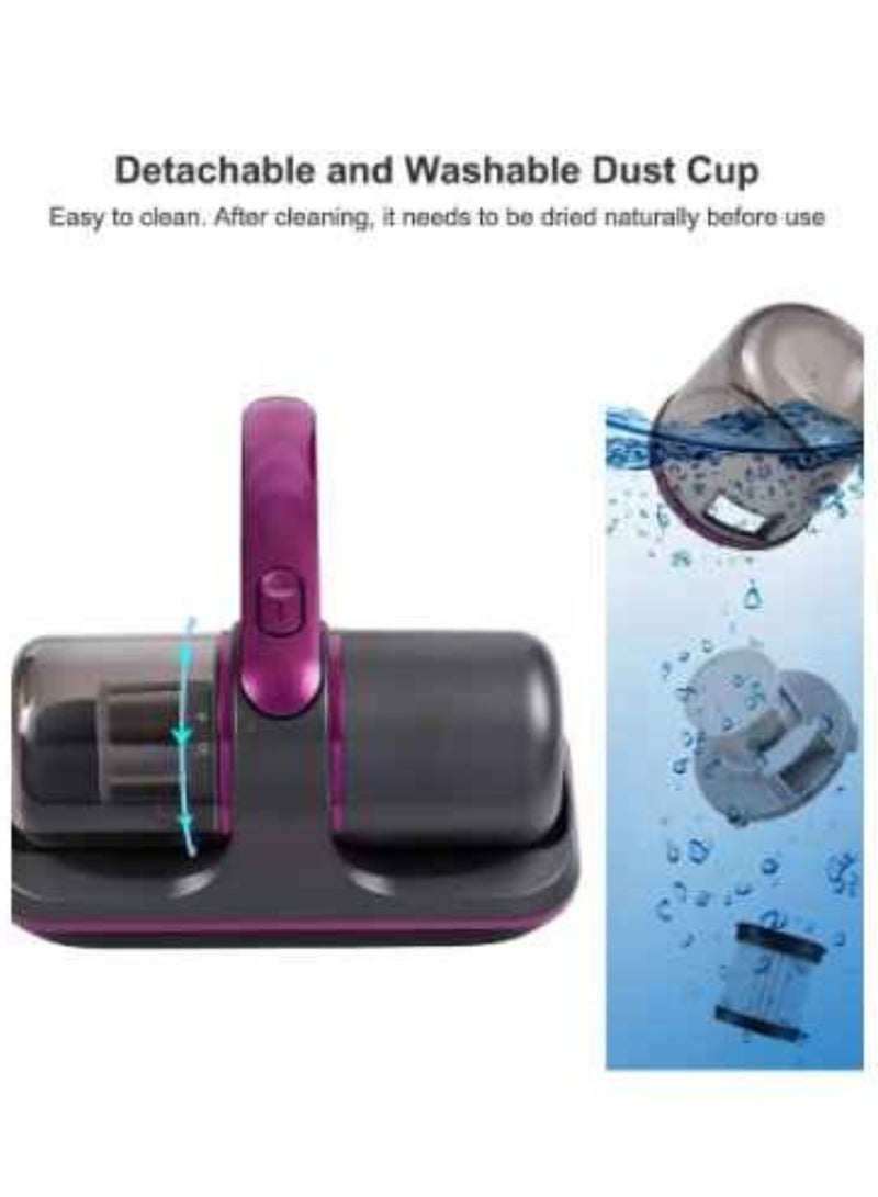 ELTRAZONE 100W Handheld Cordless Vacuum Cleaner Strong Suction For Bed Mattress Pillow Sofa Carpet Cleaning - Image 3