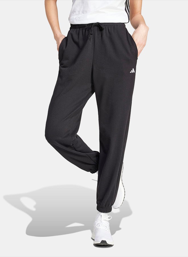 Adidas Essentials Small Logo French Terry Cuffed Joggers - Image 1