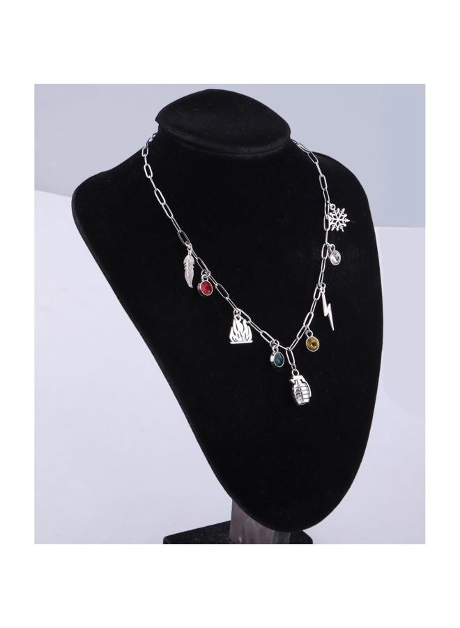 MAOFAED Japan Anime Charms Necklace for Fans, Paperclip Chain Necklace for Men Women, Anime Lover Gift (herolinkNE) - Image 5
