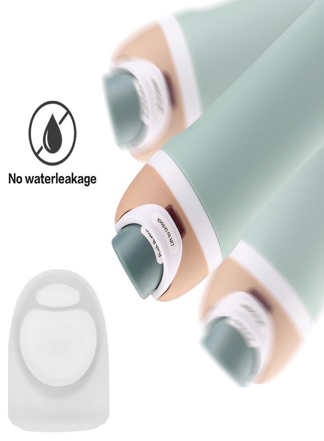 Joshey 6 Pack Rubber Seal Replacement Stopper, Compatible with Owala Freesip 24 oz Water Bottle Spout Cap-Silicone Gasket Replacement Parts (Clear) - Image 3