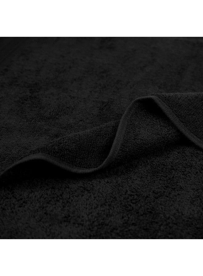 Trident Soft Comfort Air Rich 100% Cotton Towels for Bath, 500 GSM Large Size Bathroom Towels for Men/Women, 1 Piece Bath Towel (69cm x 137cm), Black - Image 3