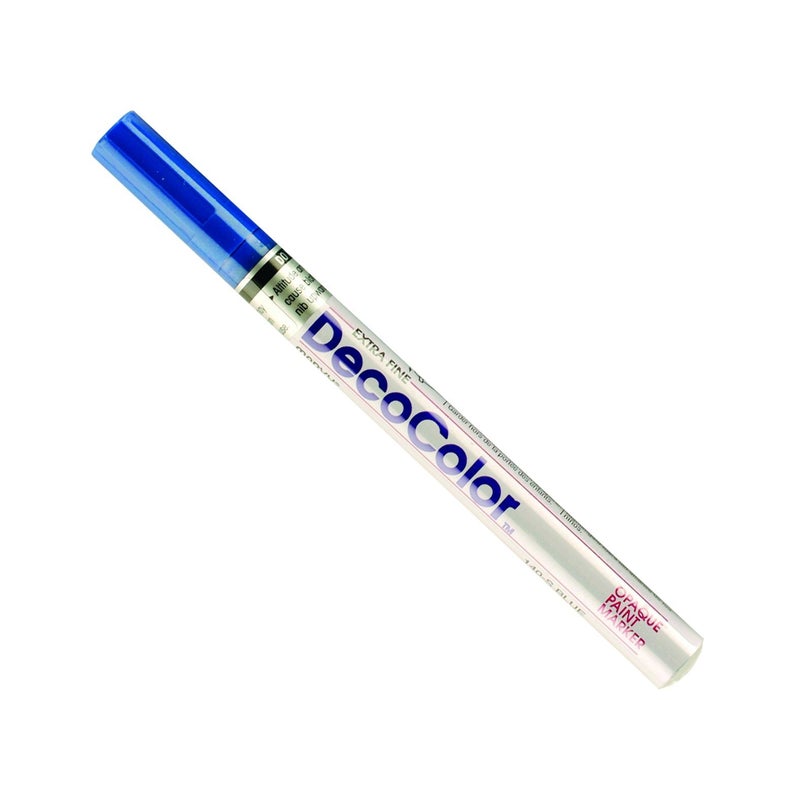 UCHIDA Deco Color Extra Fine Paint Marker Art Supplies, Blue - Image 2